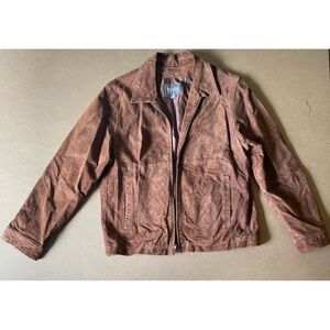Vintage Wilsons Leather Classic Brown Suede Jacket